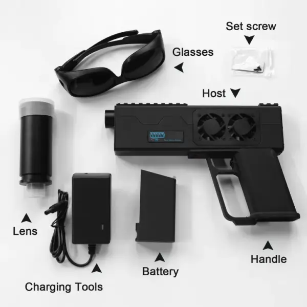 JGX3-120 laser cannon system black color single battery option