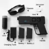 JGX3-120 laser cannon system black color two batteries included