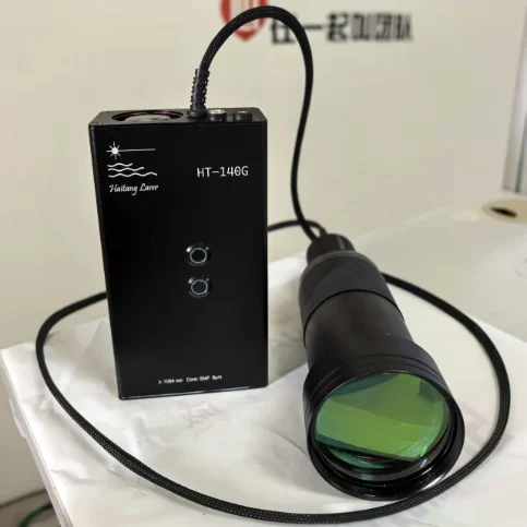 HT-140 fiber laser cannon 140W 1064 nm main product image HT-140 fiber laser cannon 140W class 1064 nm main product image